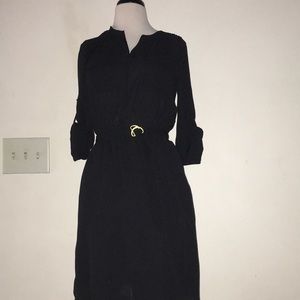Casual black dress